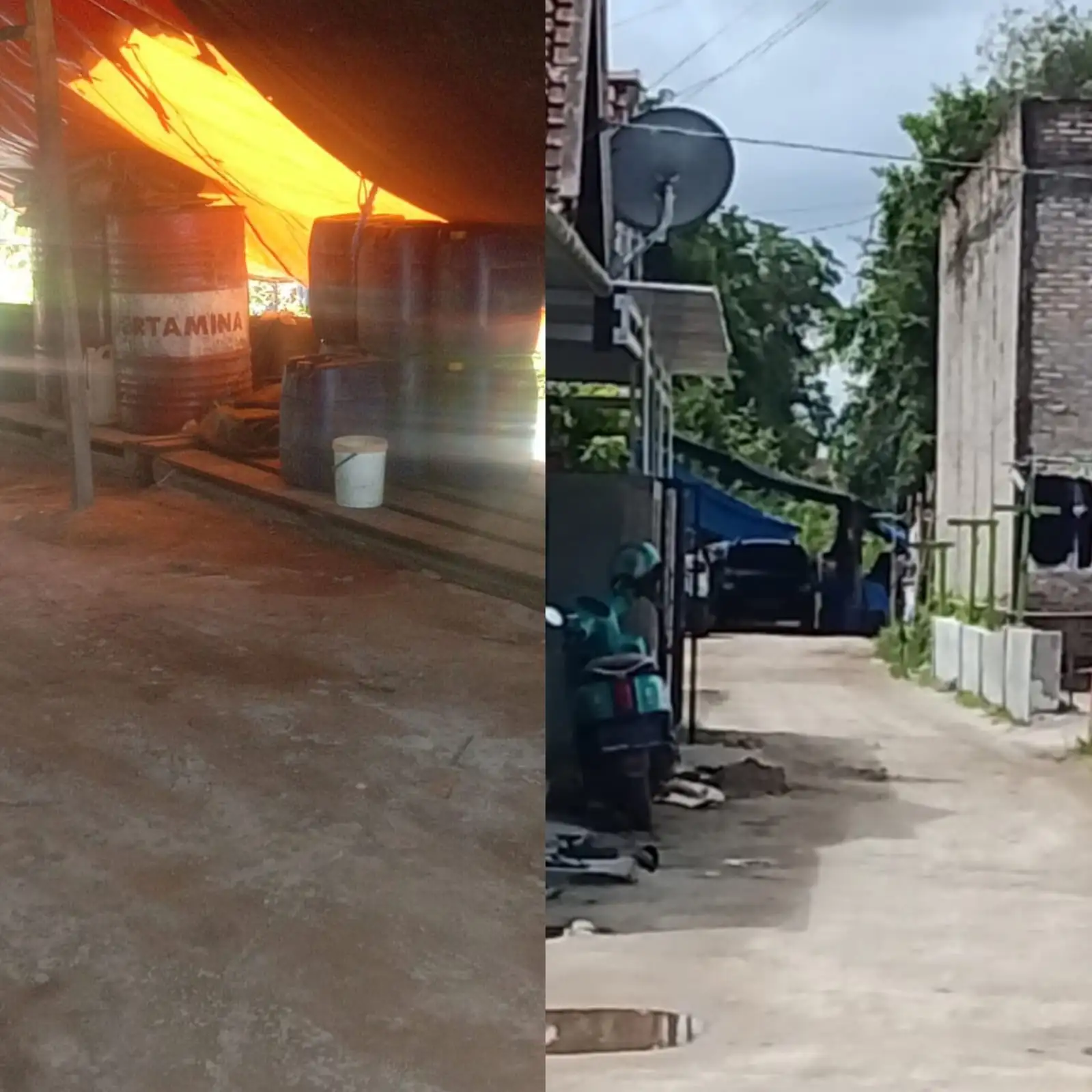 Waooo! Timbunan Pertalite di Jalan Walter Kodrat Marak Diminta APH  Bertindak
