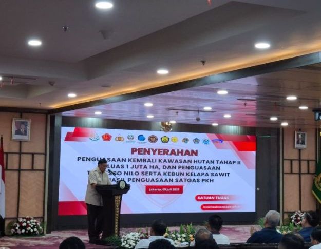 Menhan Apresiasi Kinerja Satgas PKH, Negara Kuasai Kembali 2 Juta Hektare Kawasan Hutan