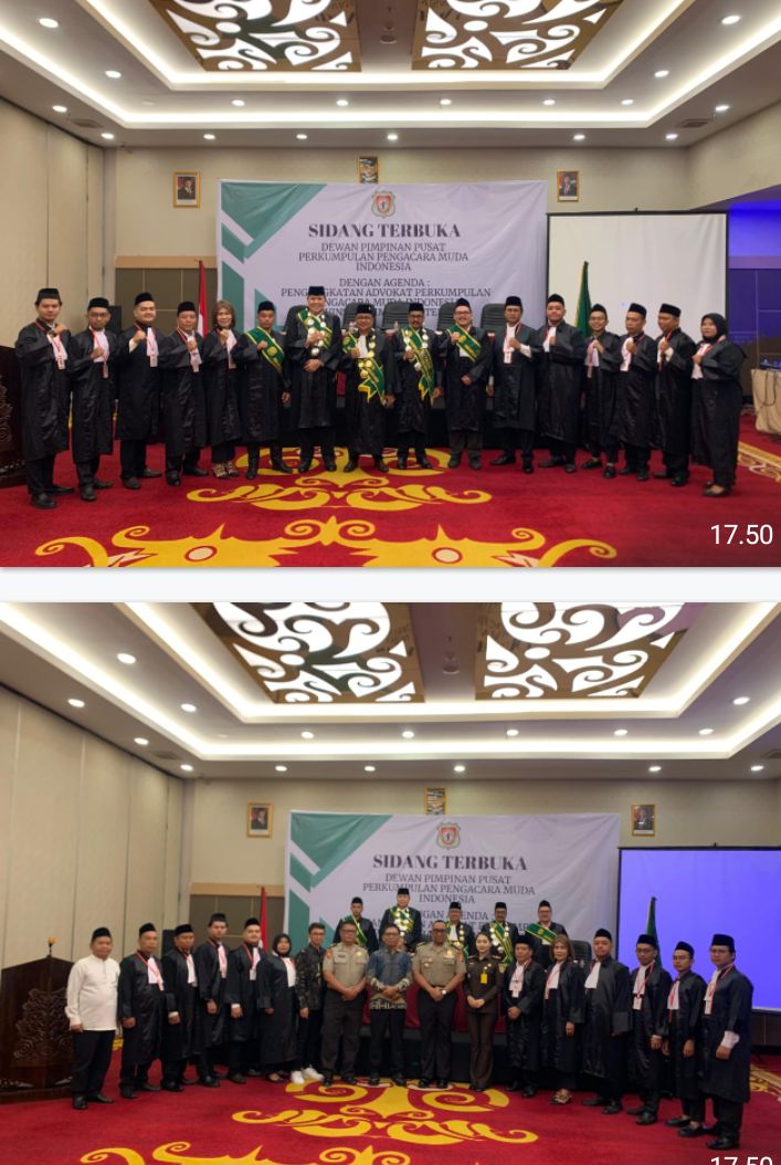 11 Calon Advokat Resmi Diangkat PERMADIN, Menurut Advokat Senior Profesi Advokat Harus Dijaga Sebagai Officium Nobile